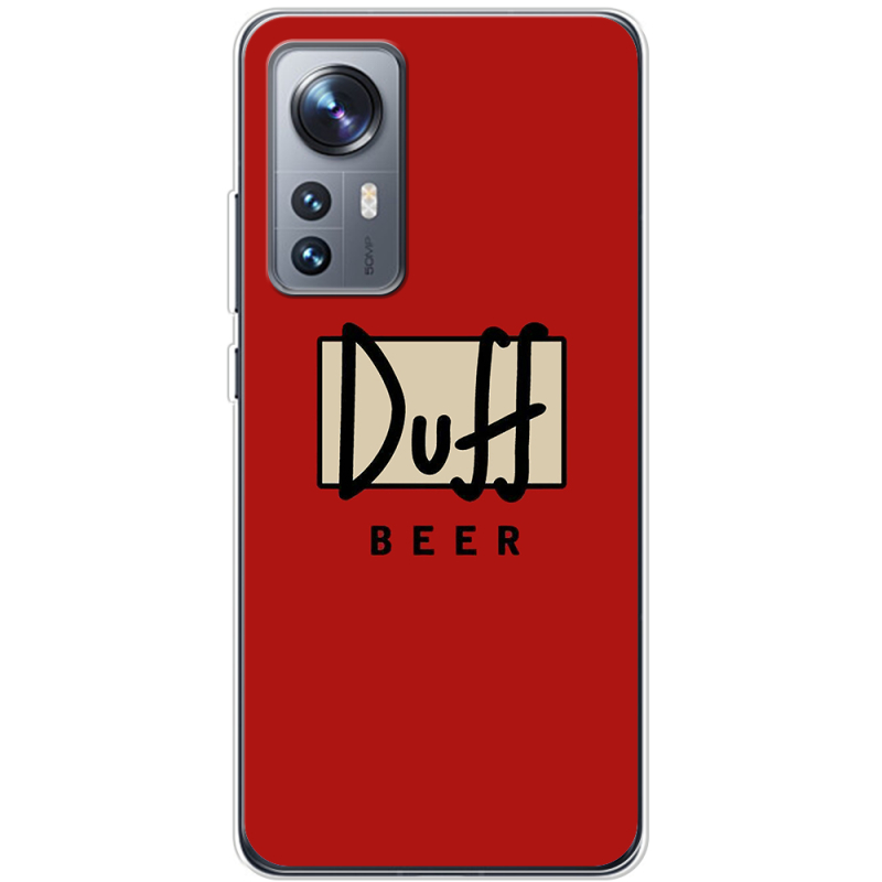 Чехол BoxFace Xiaomi 12 / 12X Duff beer