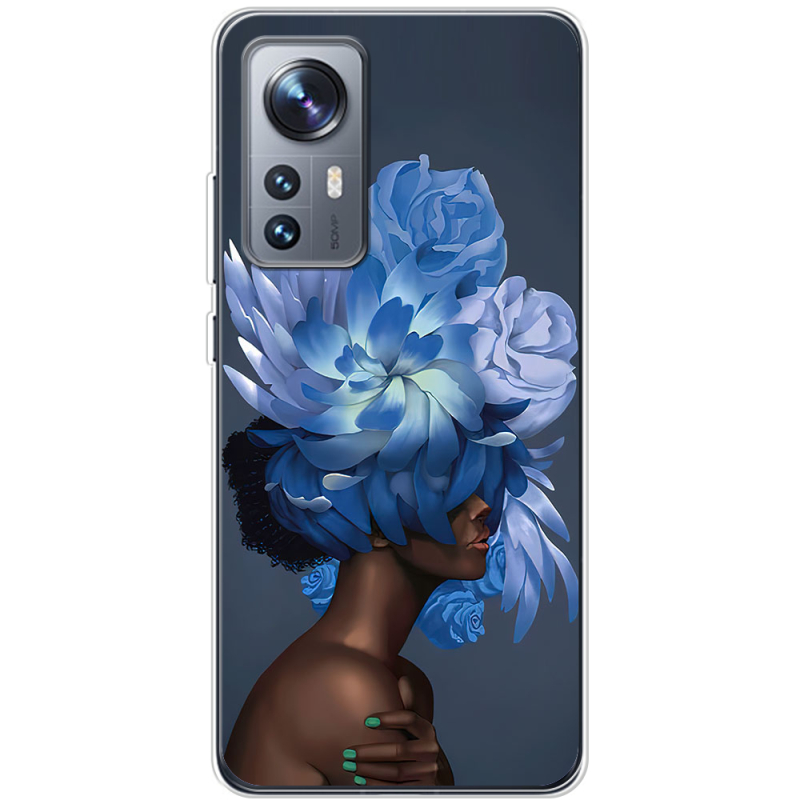 Чехол BoxFace Xiaomi 12 / 12X Exquisite Blue Flowers