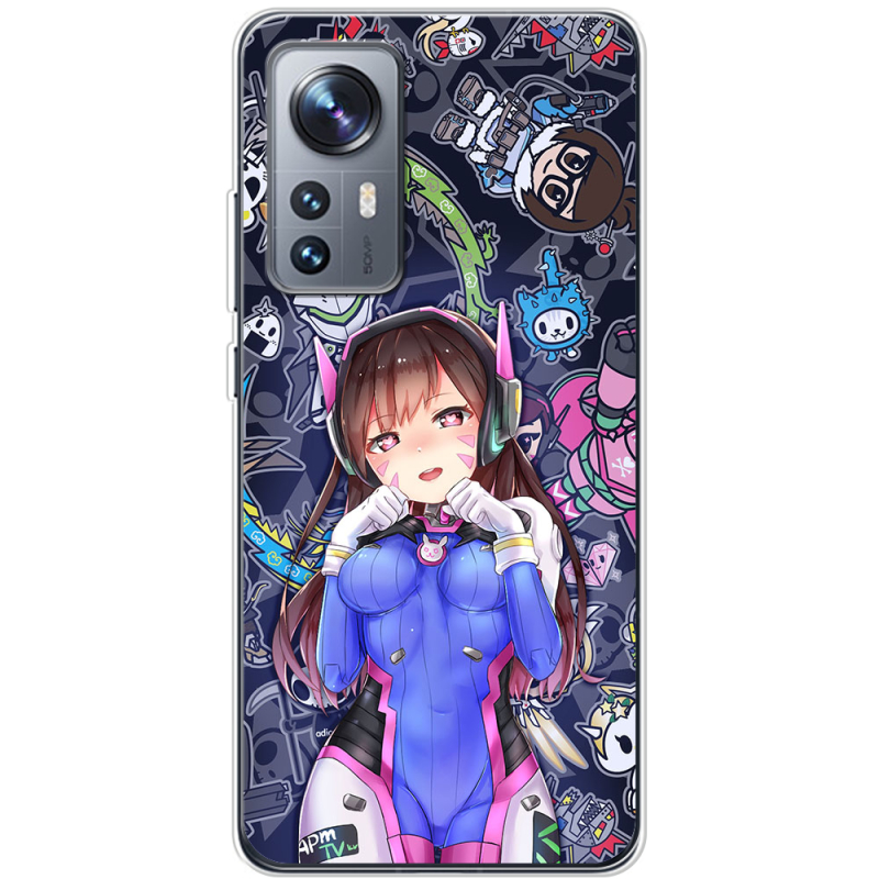 Чехол BoxFace Xiaomi 12 / 12X Overwatch D.VA