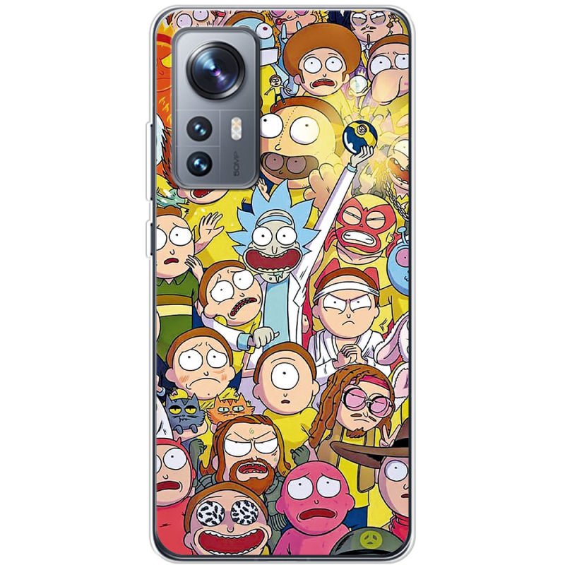 Чехол BoxFace Xiaomi 12 / 12X Rick and Morty