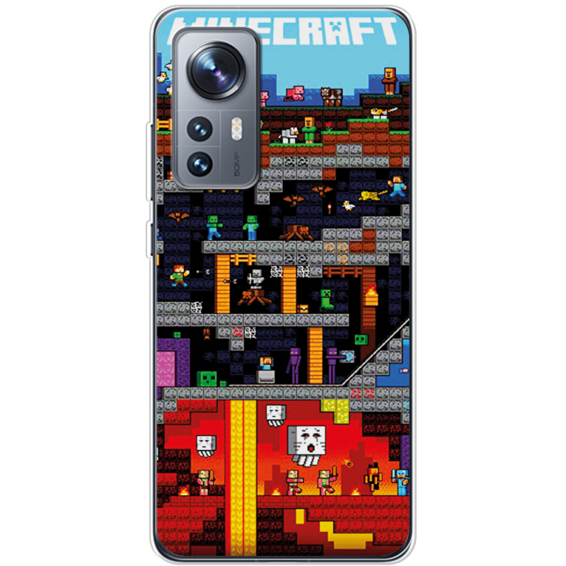 Чехол BoxFace Xiaomi 12 / 12X Minecraft Lode Runner