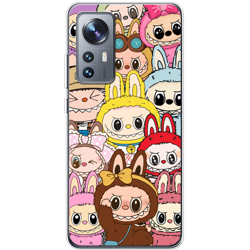 Чехол BoxFace Xiaomi 12 / 12X Labubu
