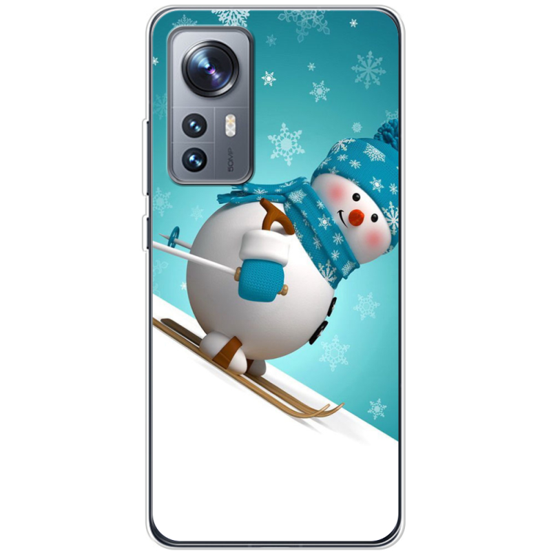 Чехол BoxFace Xiaomi 12 / 12X Skier Snowman