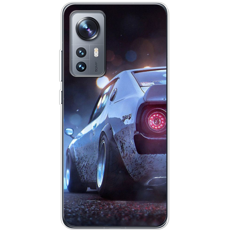 Чехол BoxFace Xiaomi 12 / 12X Silver Car