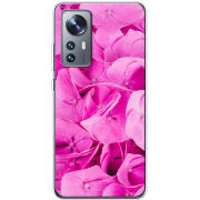 Чехол BoxFace Xiaomi 12 / 12X Pink Flowers