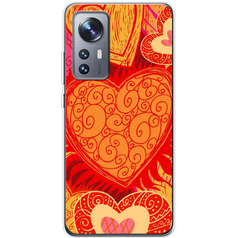 Чехол BoxFace Xiaomi 12 / 12X Warm Hearts