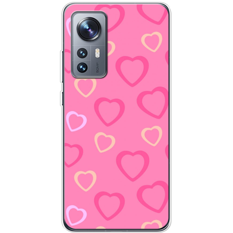 Чехол BoxFace Xiaomi 12 / 12X Sugar Hearts