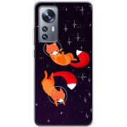Чехол BoxFace Xiaomi 12 / 12X Fox-Astronauts