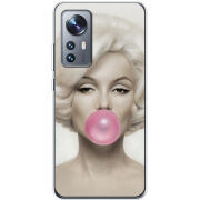 Чехол BoxFace Xiaomi 12 / 12X Marilyn Monroe Bubble Gum