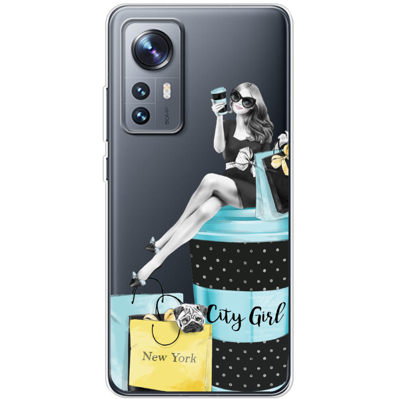 Прозрачный чехол BoxFace Xiaomi 12 / 12X City Girl