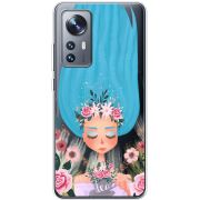 Прозрачный чехол BoxFace Xiaomi 12 / 12X Blue Hair