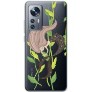 Прозрачный чехол BoxFace Xiaomi 12 / 12X Cute Mermaid