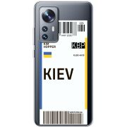 Прозрачный чехол BoxFace Xiaomi 12 / 12X Ticket Kiev