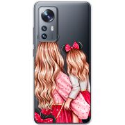 Прозрачный чехол BoxFace Xiaomi 12 / 12X Mouse Girls