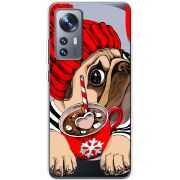 Прозрачный чехол BoxFace Xiaomi 12 / 12X Winter Puggy