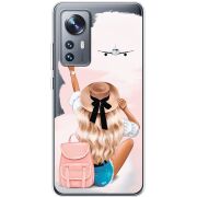 Прозрачный чехол BoxFace Xiaomi 12 / 12X Travel Girl