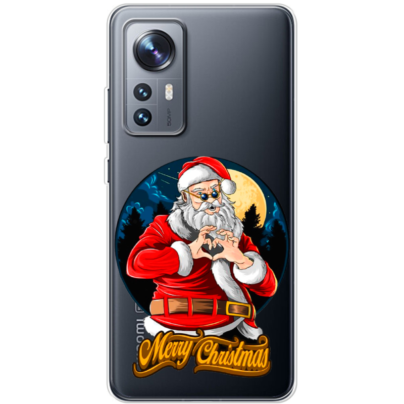 Прозрачный чехол BoxFace Xiaomi 12 / 12X Cool Santa