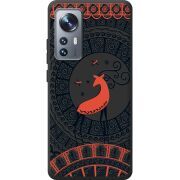 Черный чехол BoxFace Xiaomi 12 / 12X Ornament