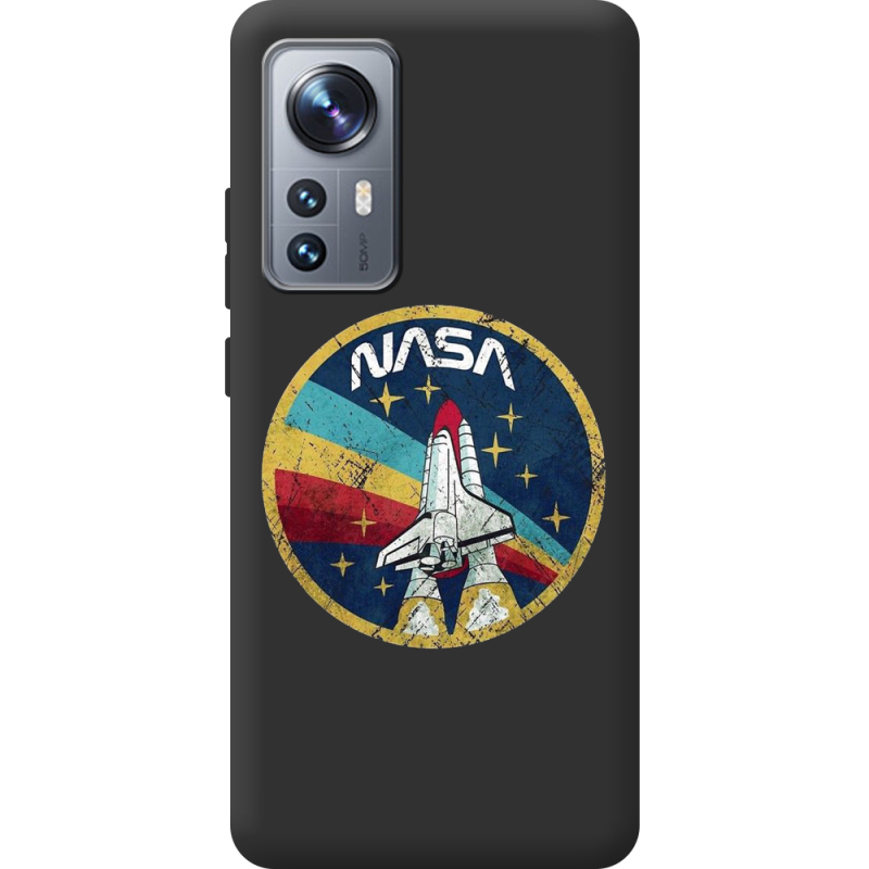 Черный чехол BoxFace Xiaomi 12 / 12X NASA