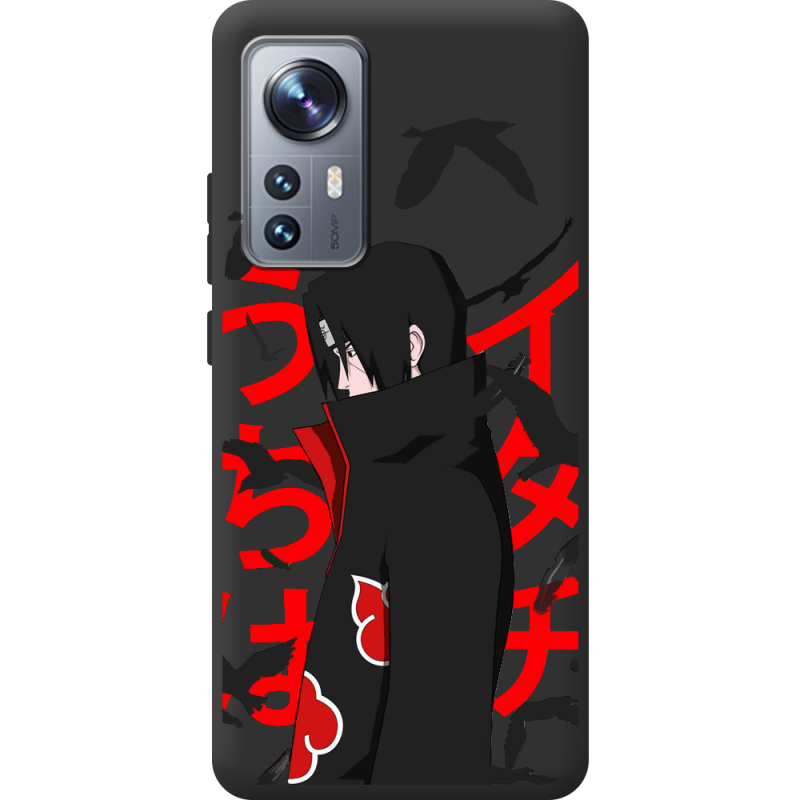 Черный чехол BoxFace Xiaomi 12 / 12X Учиха Итачи