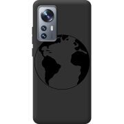Черный чехол BoxFace Xiaomi 12 / 12X Earth
