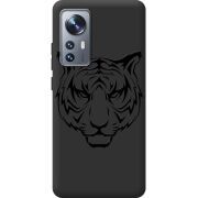 Черный чехол BoxFace Xiaomi 12 / 12X Tiger