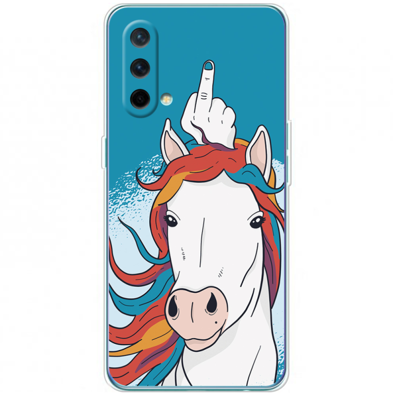 Чехол BoxFace OnePlus Nord CE 5G Fuck Unicorn