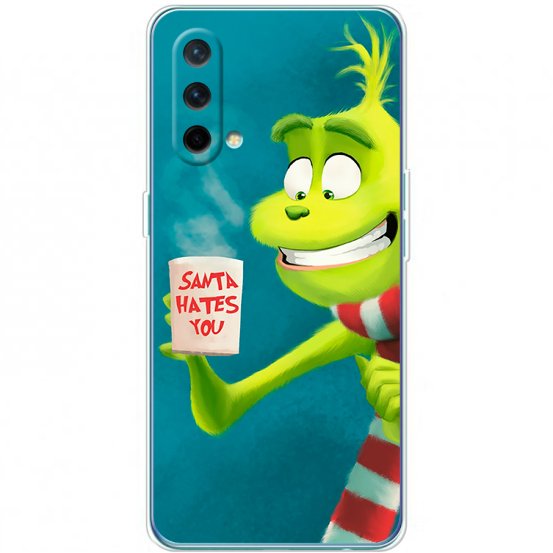 Чехол BoxFace OnePlus Nord CE 5G Santa Hates You