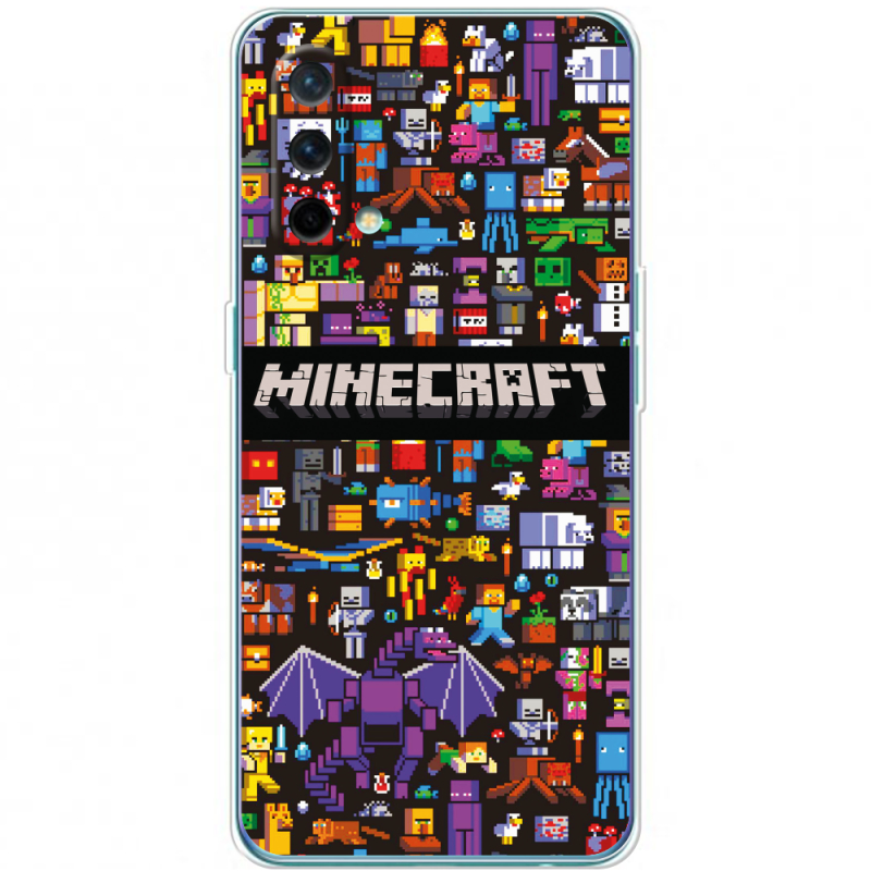 Чехол BoxFace OnePlus Nord CE 5G Minecraft Mobbery