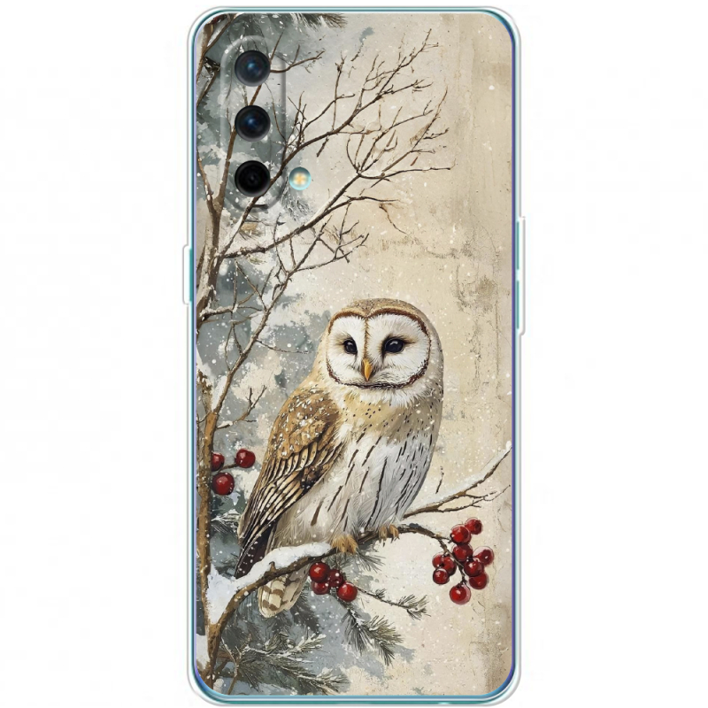 Чехол BoxFace OnePlus Nord CE 5G Christmas Owl