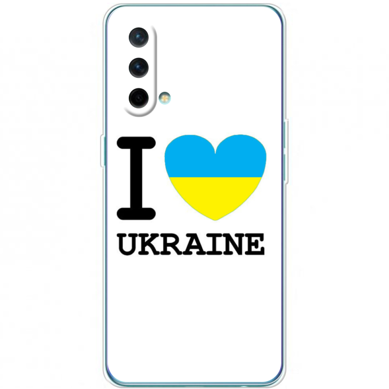 Чехол BoxFace OnePlus Nord CE 5G I love Ukraine