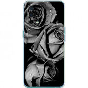 Чехол BoxFace OnePlus Nord CE 5G Black and White Roses