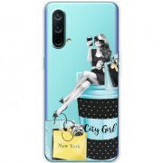 Прозрачный чехол BoxFace OnePlus Nord CE 5G City Girl