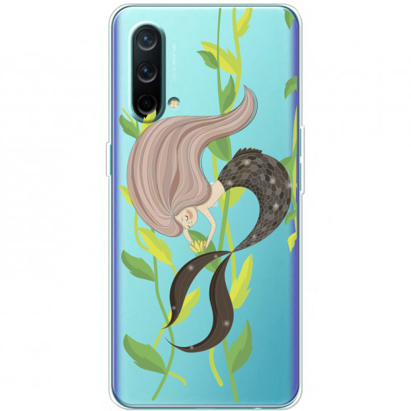 Прозрачный чехол BoxFace OnePlus Nord CE 5G Cute Mermaid