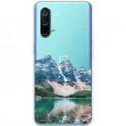 Прозрачный чехол BoxFace OnePlus Nord CE 5G Blue Mountain