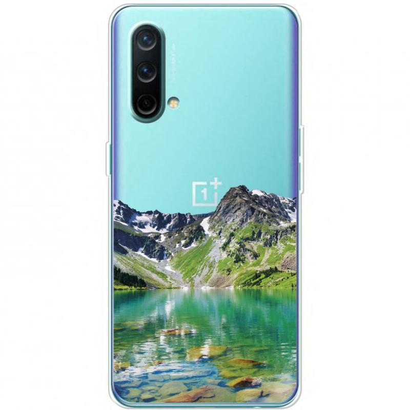 Прозрачный чехол BoxFace OnePlus Nord CE 5G Green Mountain