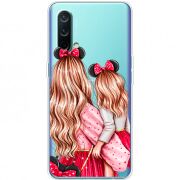 Прозрачный чехол BoxFace OnePlus Nord CE 5G Mouse Girls