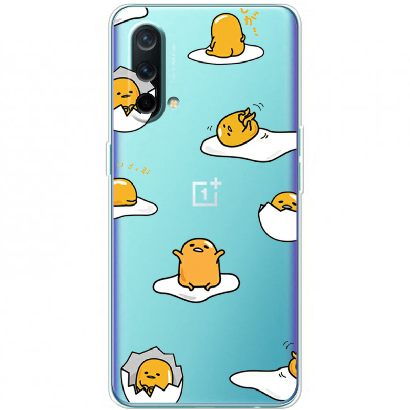 Прозрачный чехол BoxFace OnePlus Nord CE 5G Gudetama