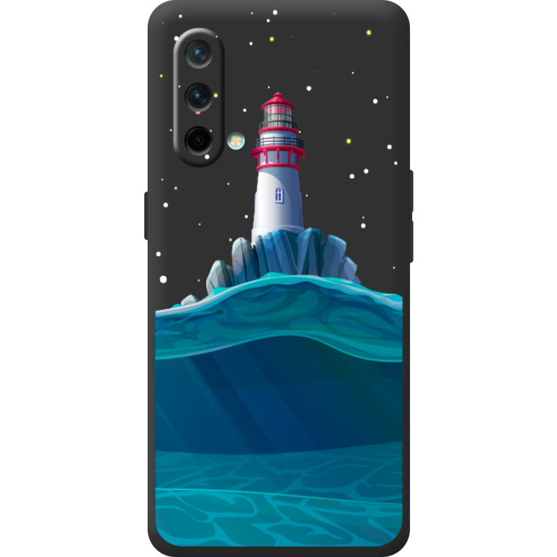 Черный чехол BoxFace OnePlus Nord CE 5G Lighthouse