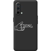 Черный чехол BoxFace OnePlus Nord CE 5G Pew Pew