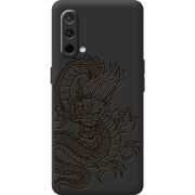 Черный чехол BoxFace OnePlus Nord CE 5G Chinese Dragon