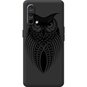 Черный чехол BoxFace OnePlus Nord CE 5G Owl