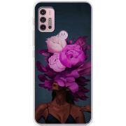 Чехол BoxFace Motorola G10 Exquisite Purple Flowers