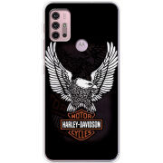 Чехол BoxFace Motorola G10 Harley Davidson and eagle