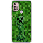 Чехол BoxFace Motorola G10 Minecraft Creeper