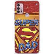 Чехол BoxFace Motorola G10 Super Dad