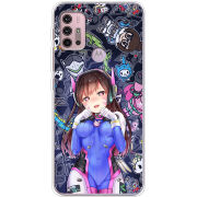 Чехол BoxFace Motorola G10 Overwatch D.VA