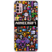 Чехол BoxFace Motorola G10 Minecraft Mobbery