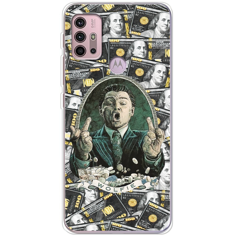 Чехол BoxFace Motorola G10 Wolfie