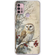 Чехол BoxFace Motorola G10 Christmas Owl